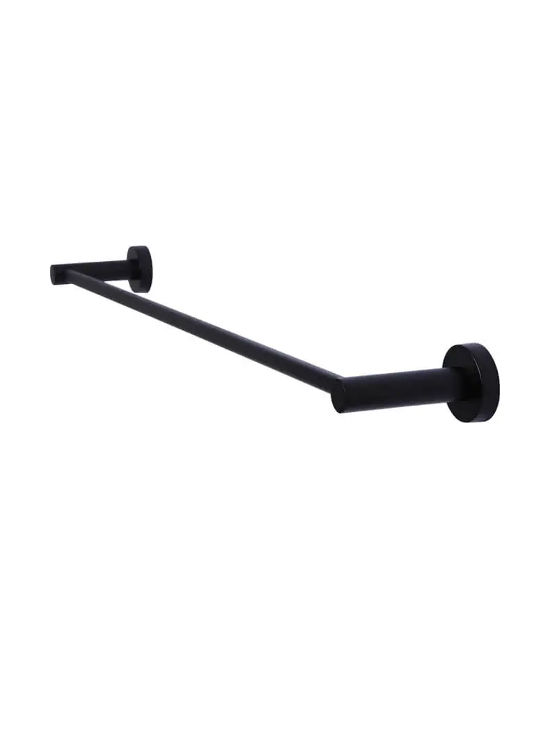 Round Single Towel Rail 600mm 