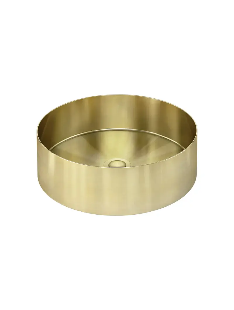 Steel Round Bathroom Basin 380 x 110