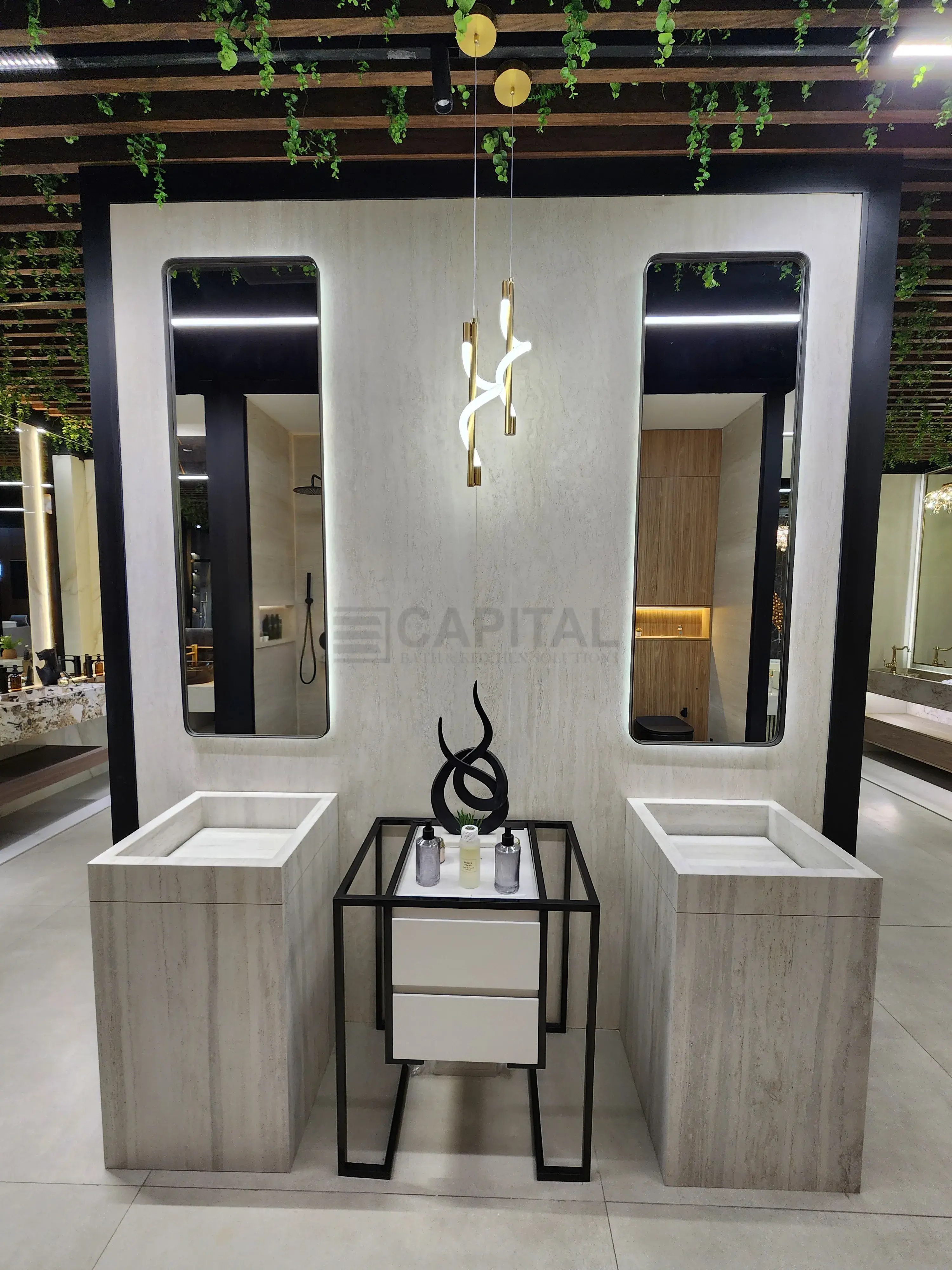 Porcelain Counter Modern Series Urban Mist